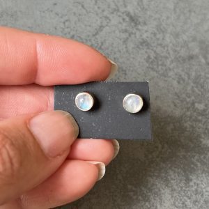 Boucles doreilles pierre de lune n°1 2