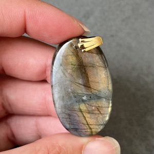 Pendentif en labradorite n°5 3