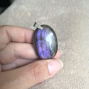 Pendentif en labradorite n°7 (3) - Lumina Vitae