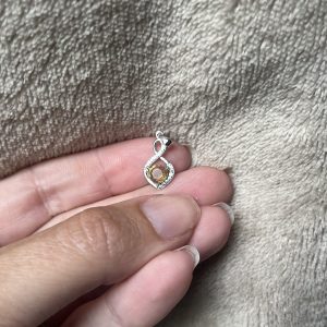 Pendentif Éclat Solaire – Citrine 2 - Lumina Vitae